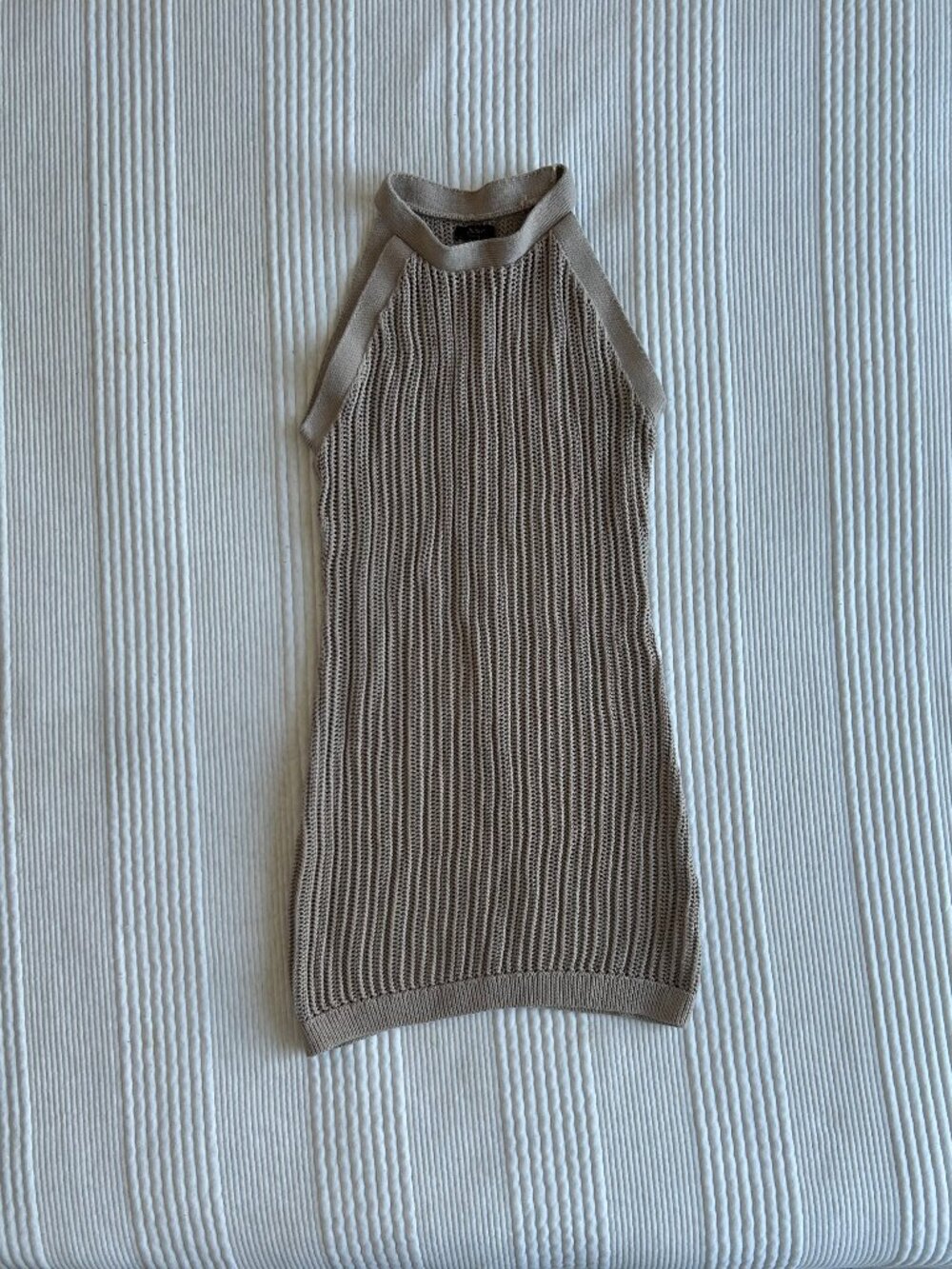 Quince Cover-Up Minidress - Beige - Like New Size S